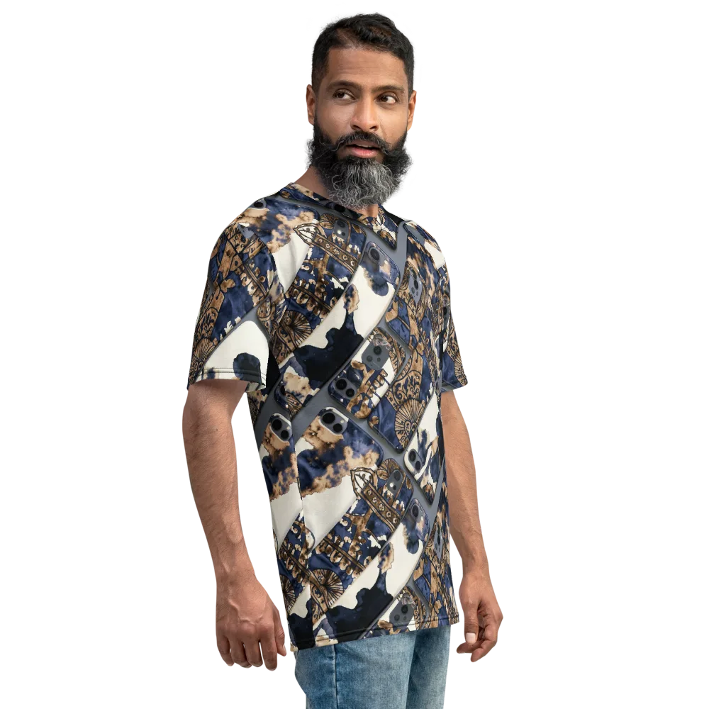 Midnight Device on Men's Crew Neck T-Shirt — Right
