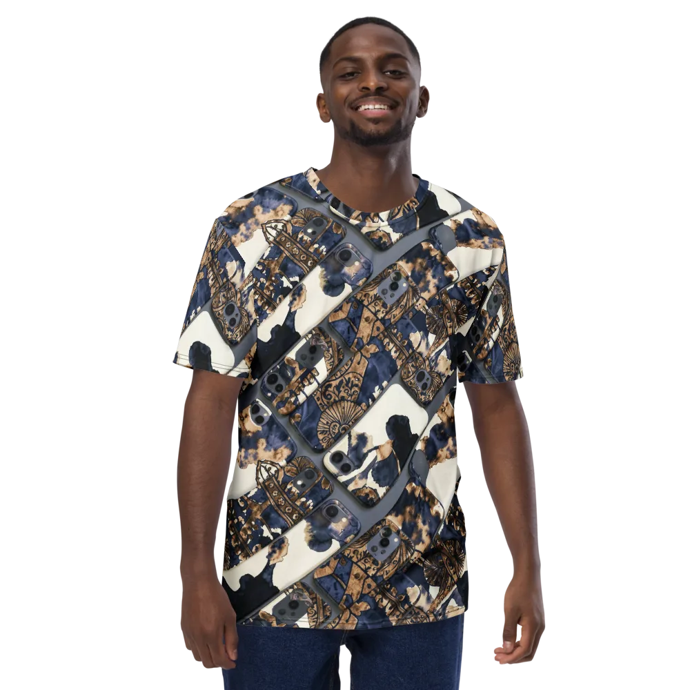 Midnight Device on Men's Crew Neck T-Shirt — Front