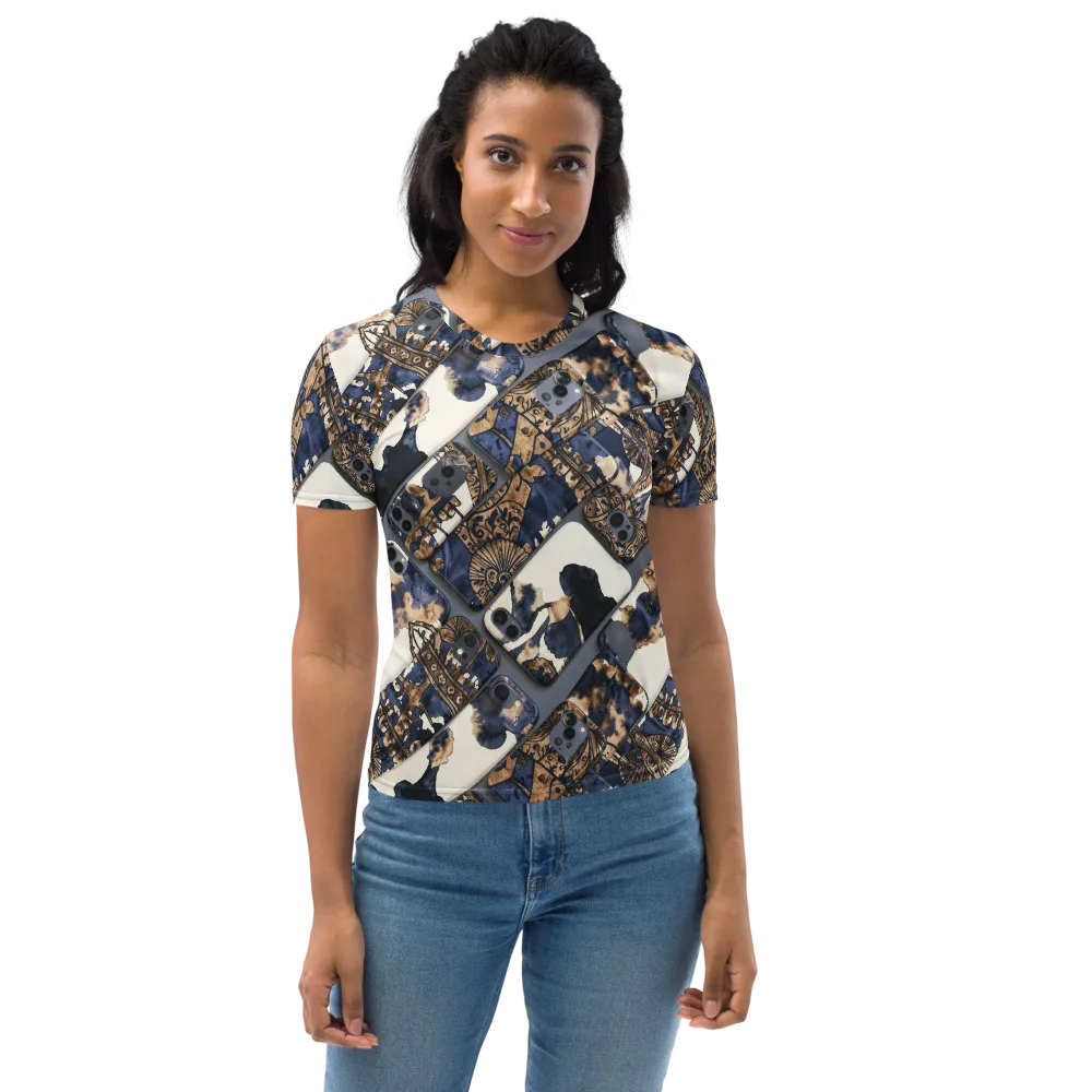 Midnight Device on Women's Crew Neck T-Shirt — Front