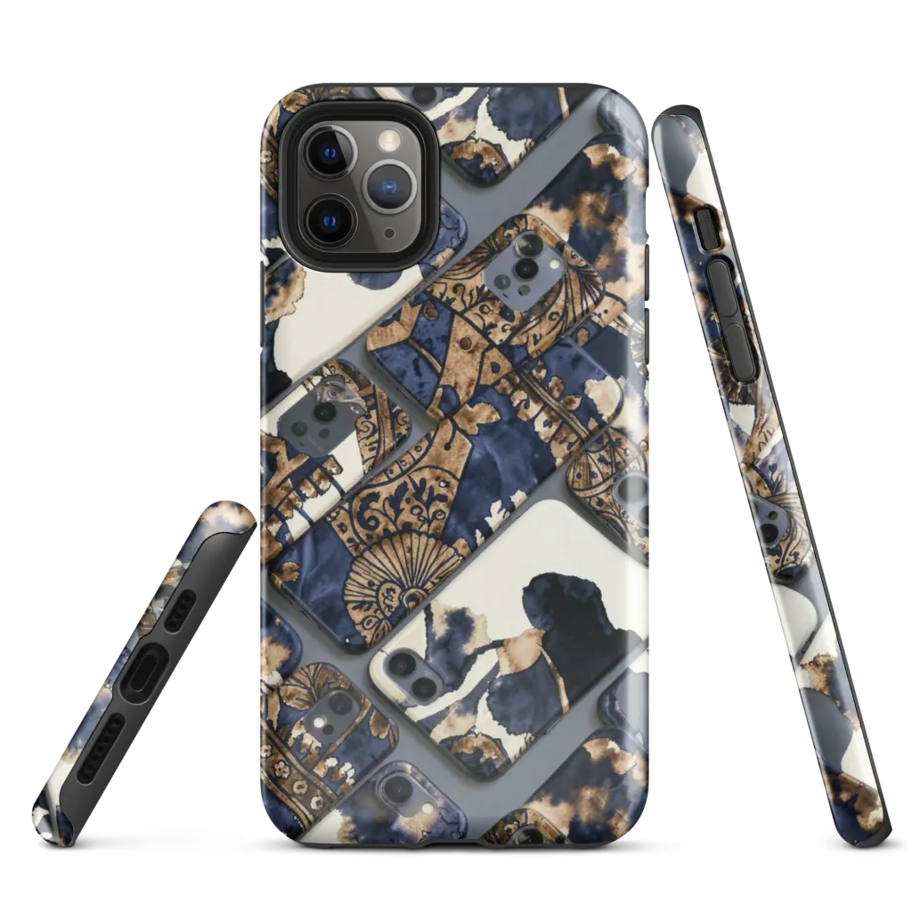 Midnight Device on Tough Case for iPhone® — Front