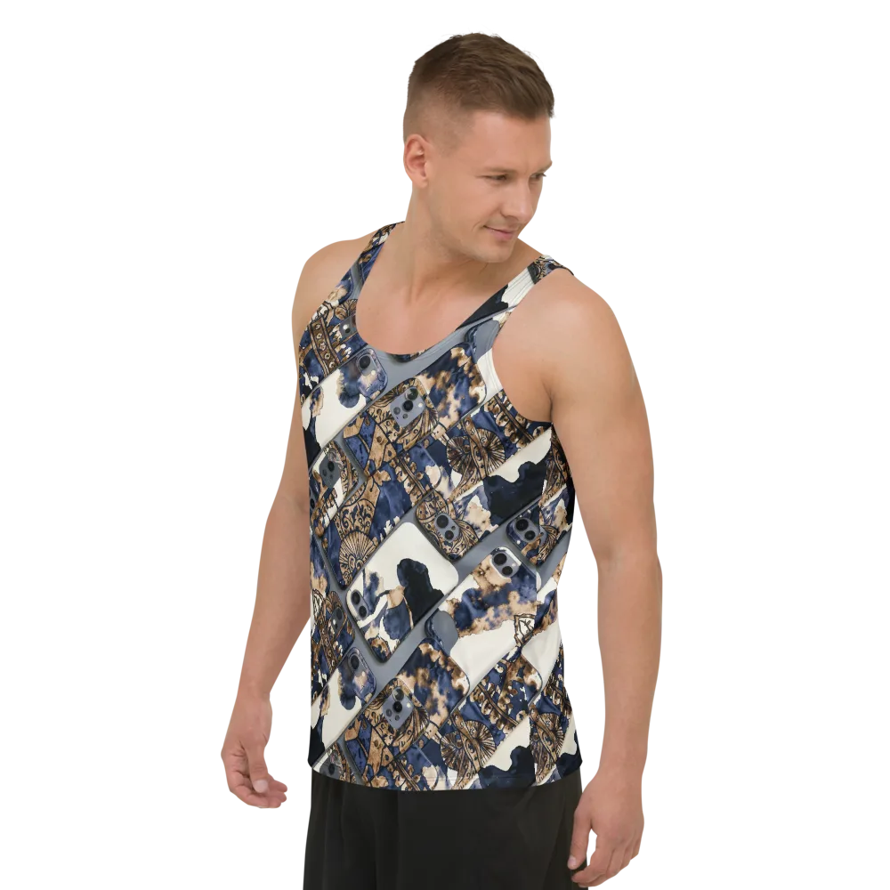 Midnight Device on Men's Tank Top — Left Front
