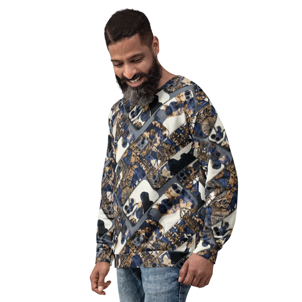 Midnight Device on Sweatshirt — Left Front