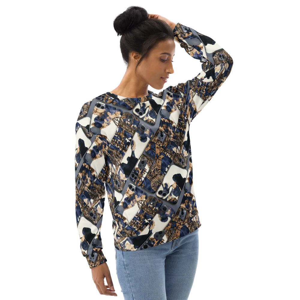 Midnight Device on Sweatshirt — Right Front