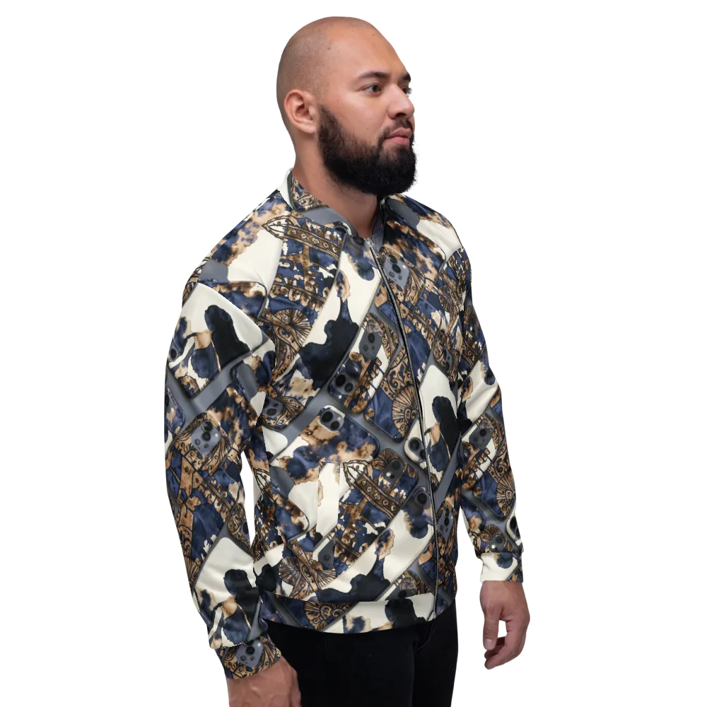 Midnight Device on Bomber Jacket — Right