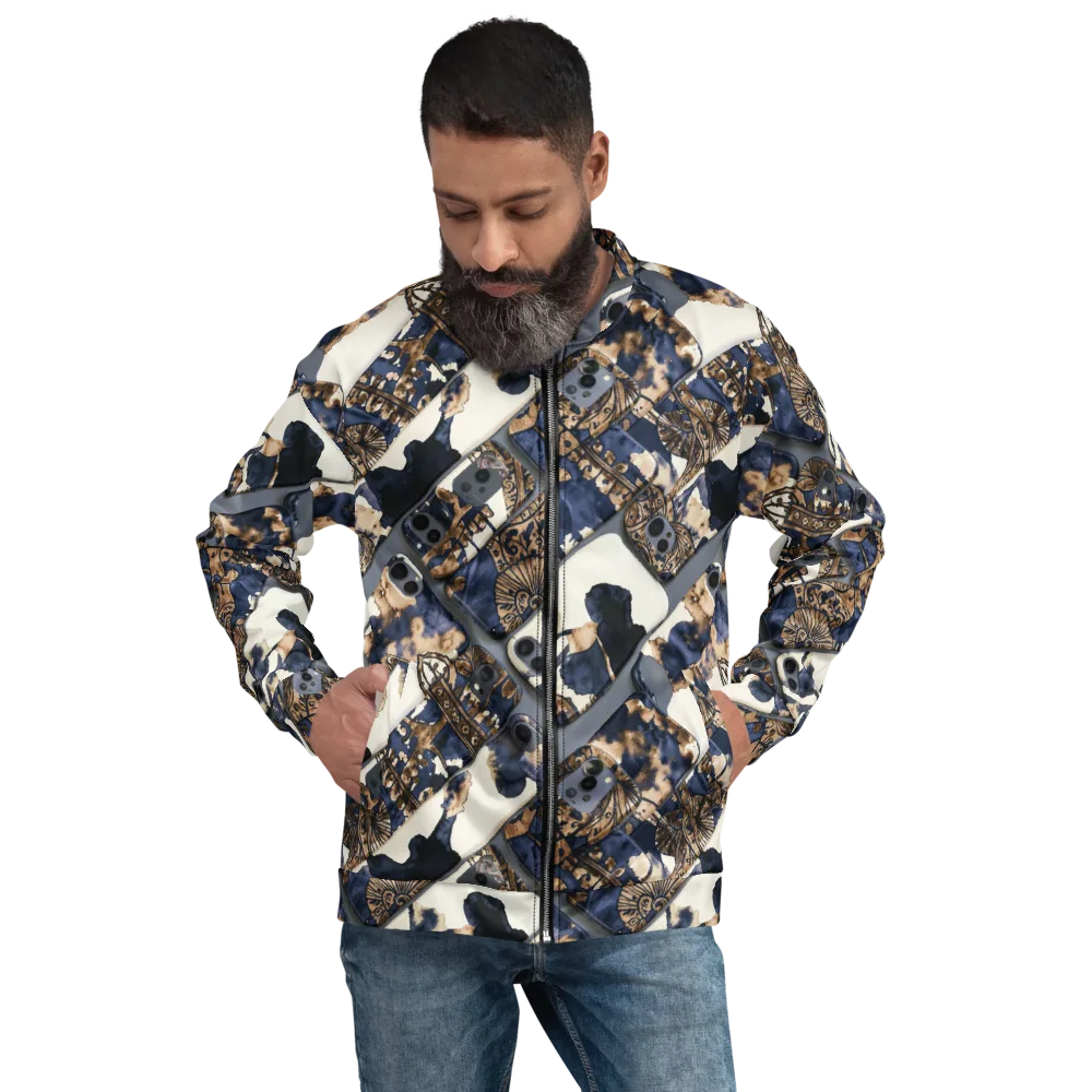 Midnight Device on Bomber Jacket — Front