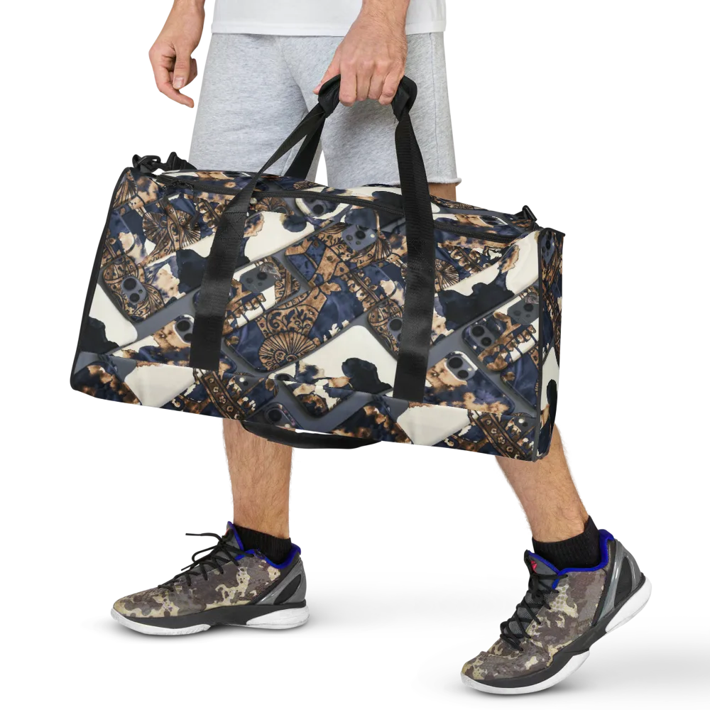 Midnight Device on Duffle Bag — Front