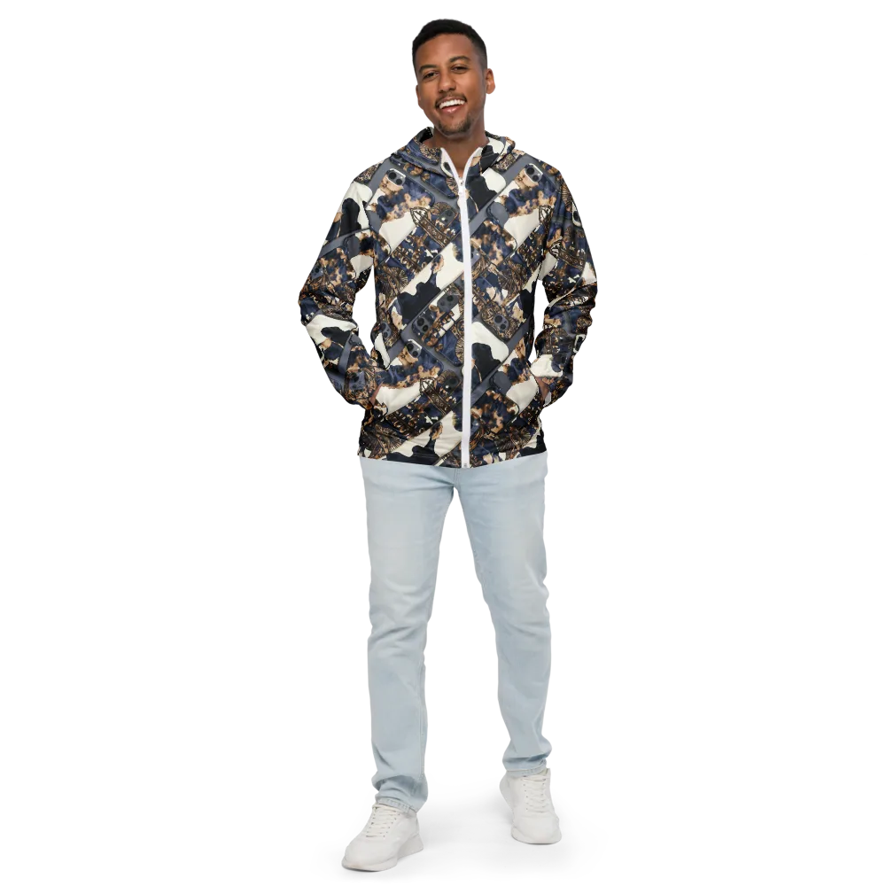 Midnight Device on Men's Windbreaker — Front