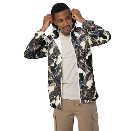 Midnight Device on a Men's Windbreaker