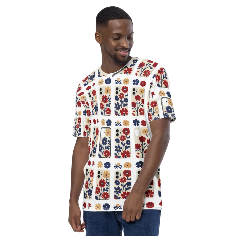 Garden On the Go on Men's Crew Neck T-Shirt — Left