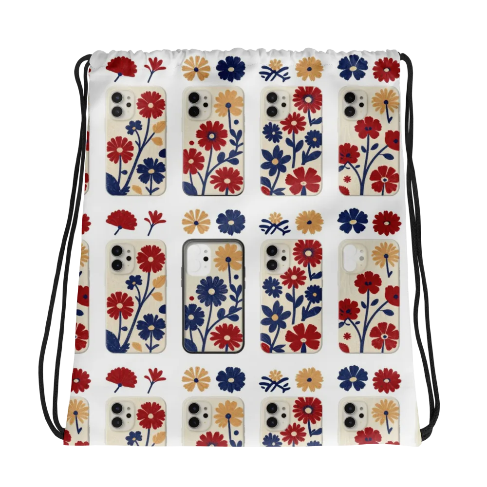Garden On the Go on Drawstring Bag — Photo
