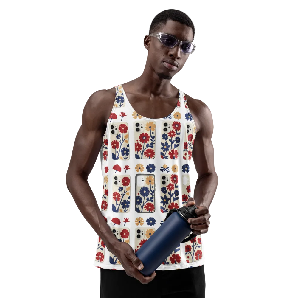 Garden On the Go on Men's Tank Top — Front