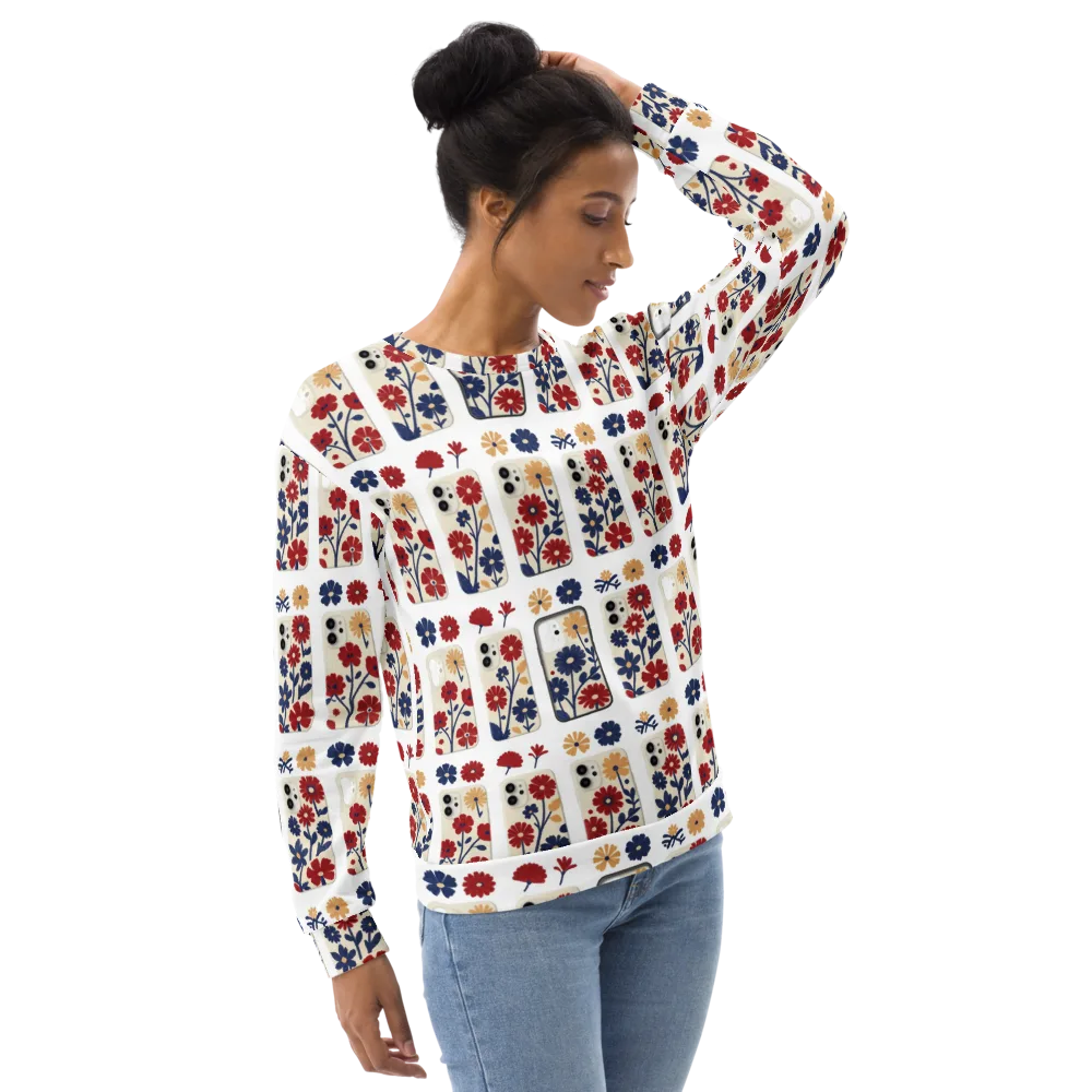Garden On the Go on Sweatshirt — Right Front