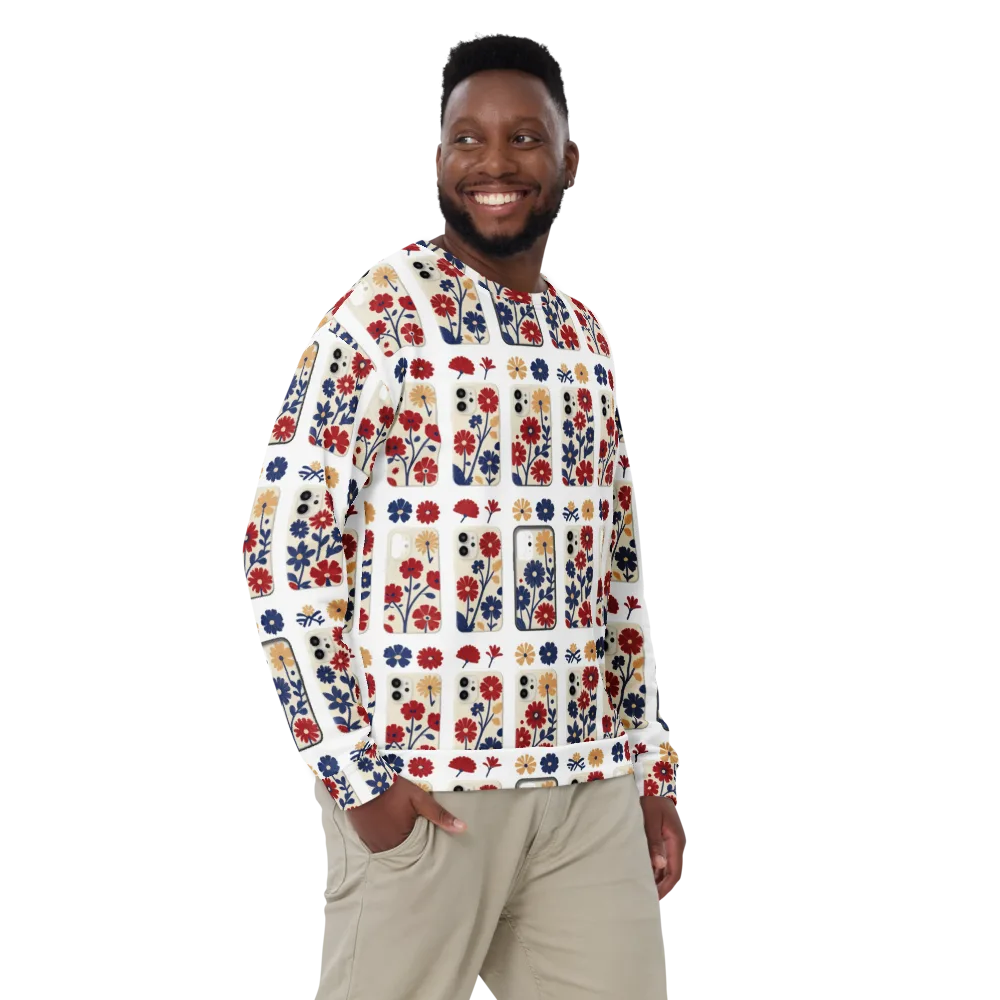 Garden On the Go on Sweatshirt — Front