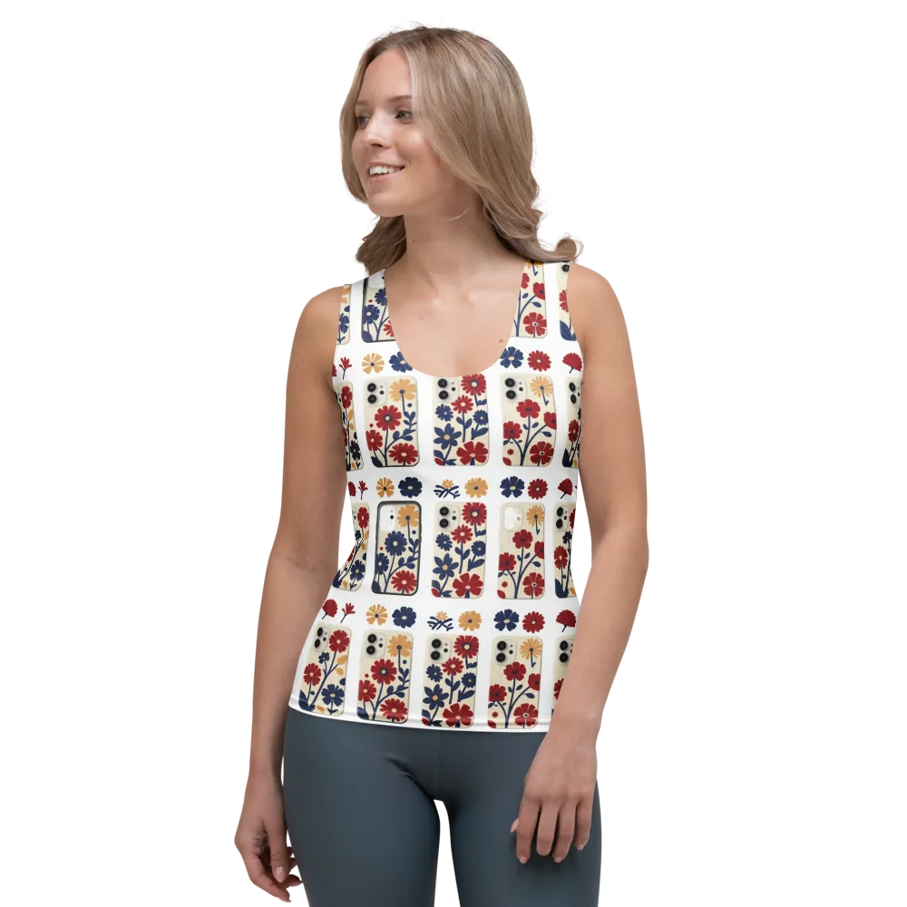 Garden On the Go on Women's Tank Top — Front
