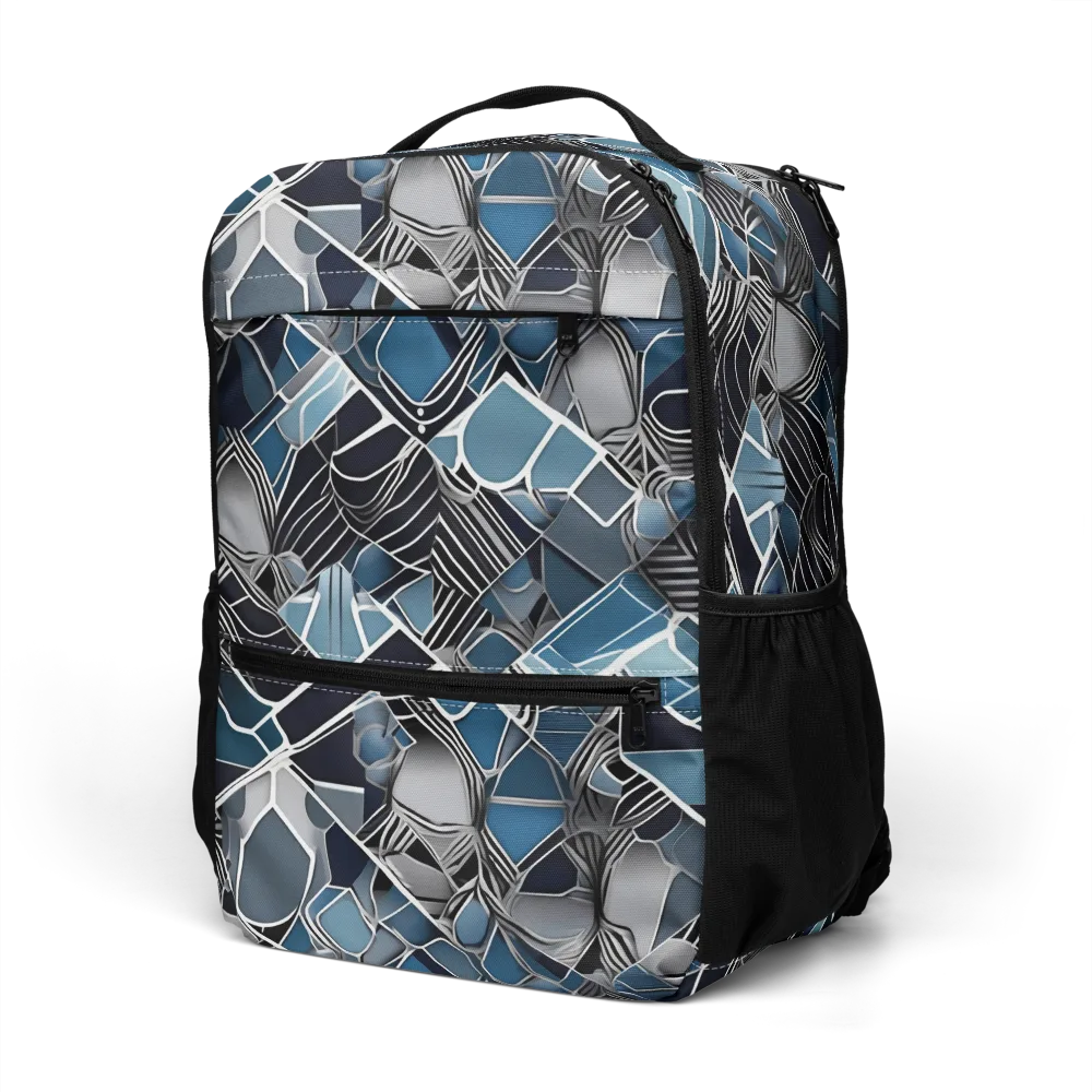 Cobalt Shard on Utility Backpack — Left Front