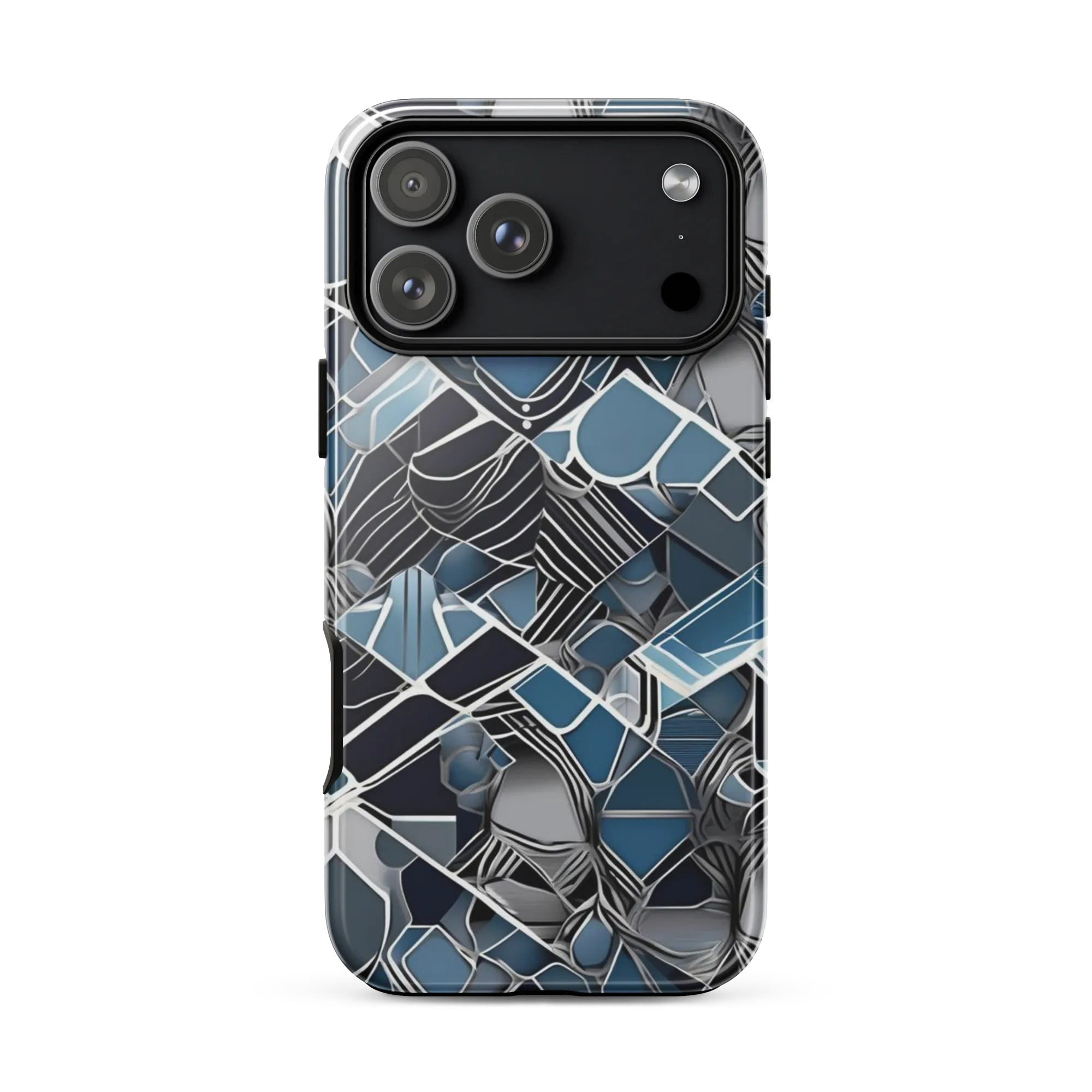 Cobalt Shard on Tough Case for iPhone® — Front