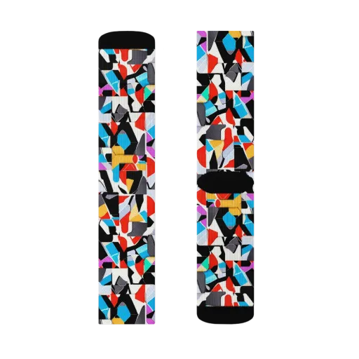 Prismatic Shuffle on a Socks