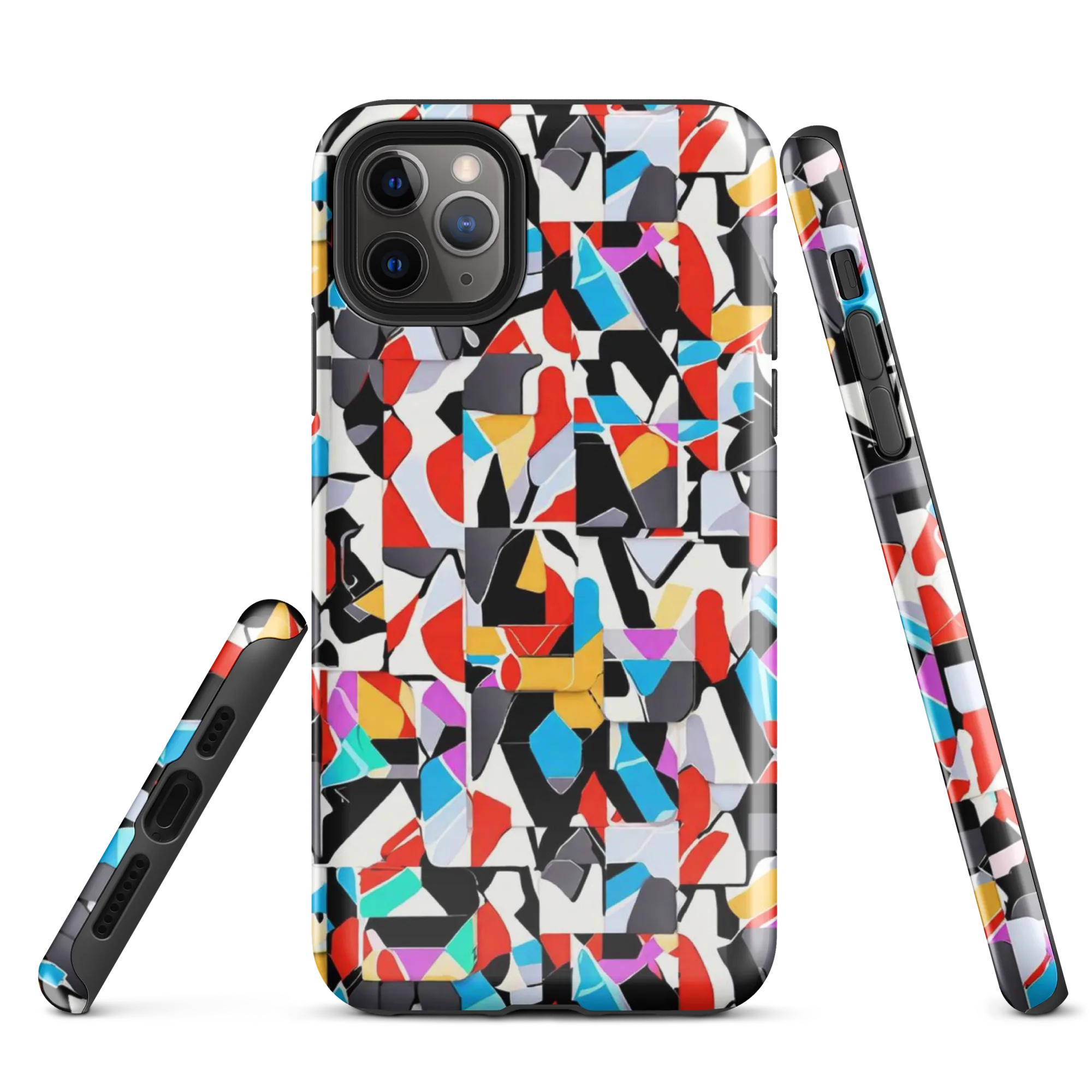 Prismatic Shuffle on Tough Case for iPhone® — Front