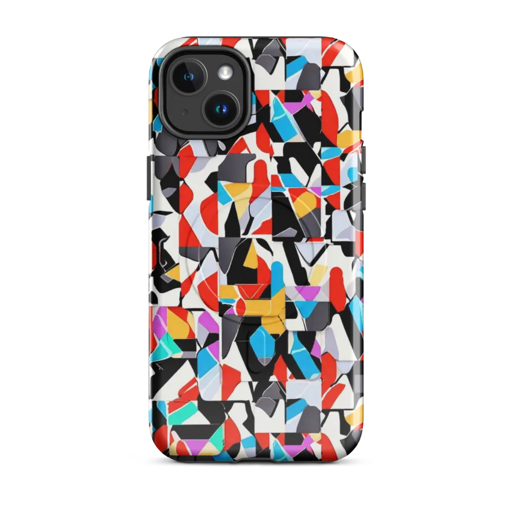 Prismatic Shuffle on MagSafe Tough Case for iPhone® — Front