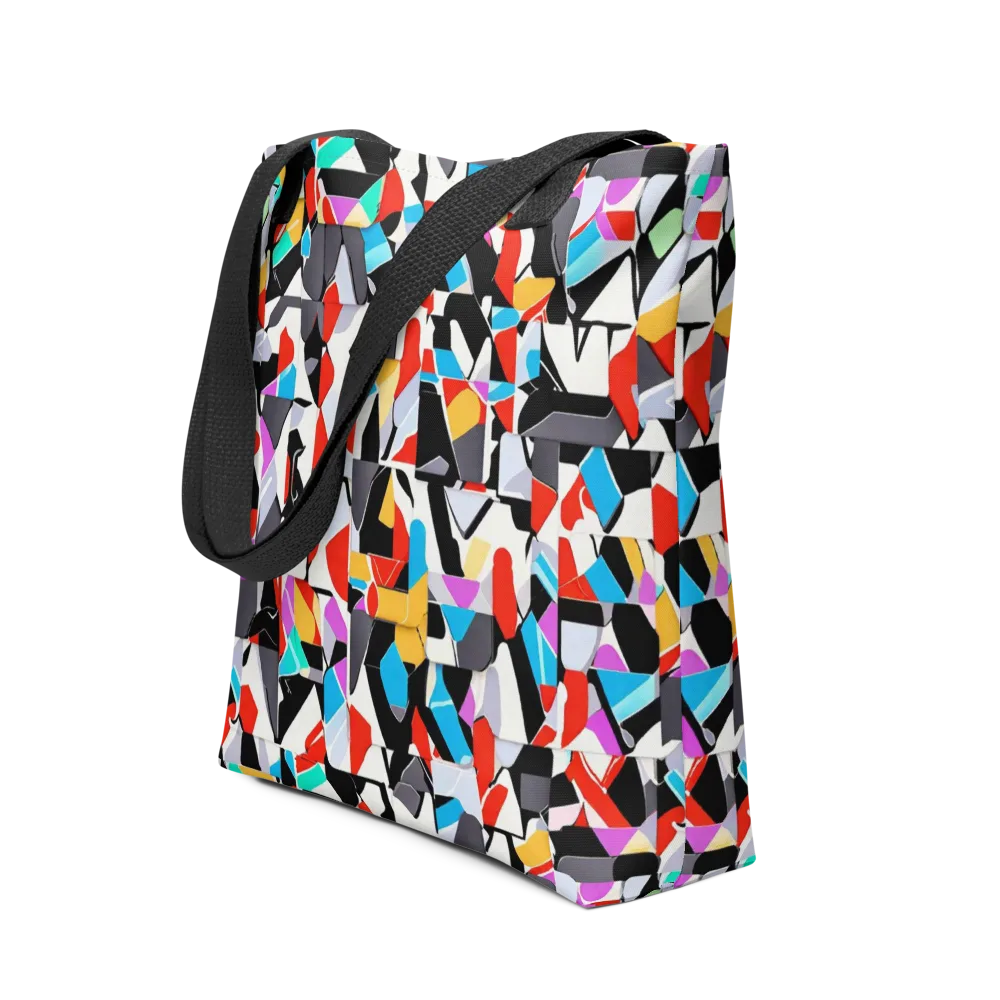 Prismatic Shuffle on Tote Bag — Front