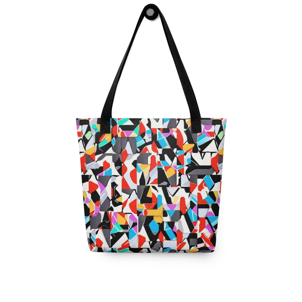 Prismatic Shuffle on Tote Bag — Front