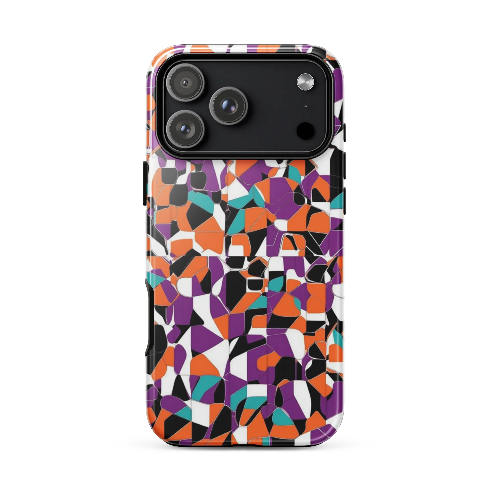 Modern Stained Glass on Tough Case for iPhone® — Front