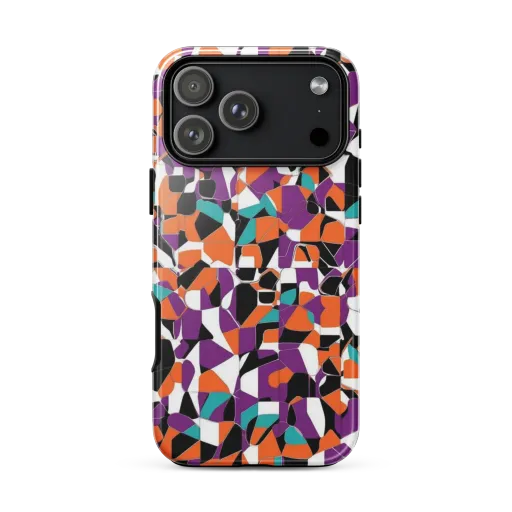 Modern Stained Glass on a Tough Case for iPhone®