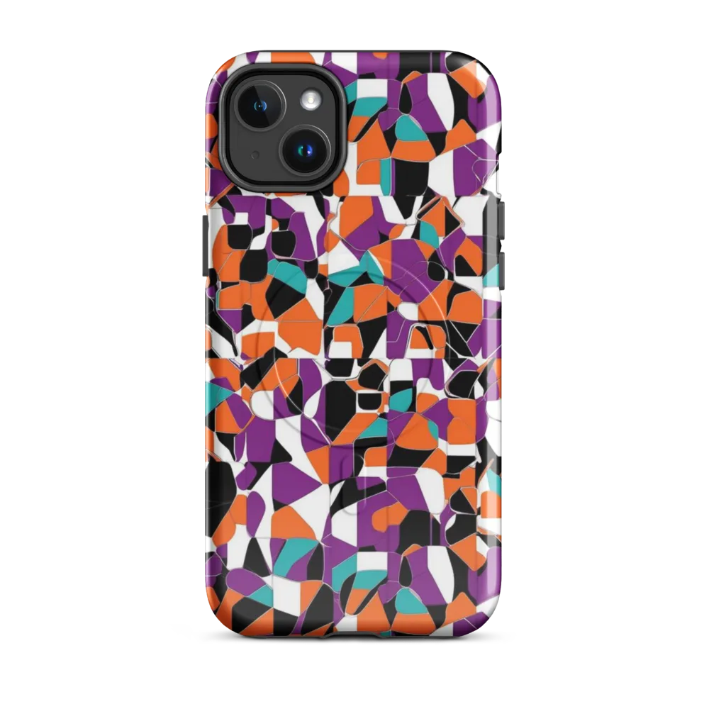 Modern Stained Glass on MagSafe Tough Case for iPhone® — Front