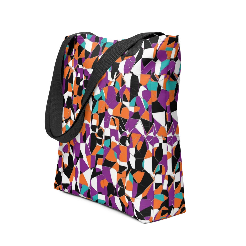 Modern Stained Glass on Tote Bag — Front