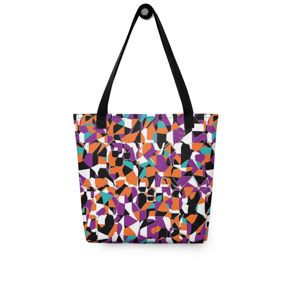 Modern Stained Glass on Tote Bag — Front