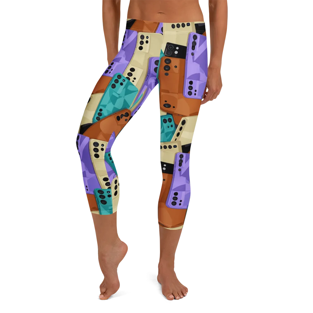 Color Call on Capri Leggings — Front