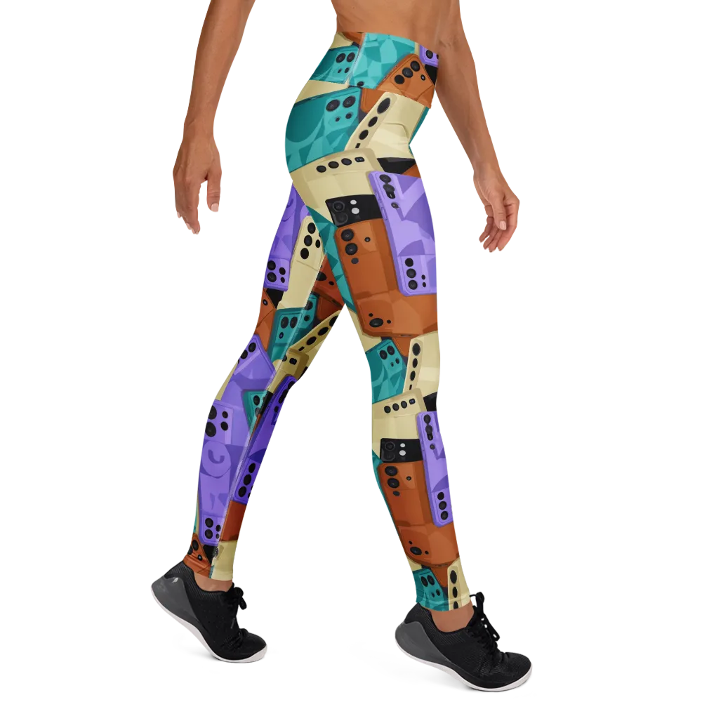 Color Call on Yoga Leggings — Right