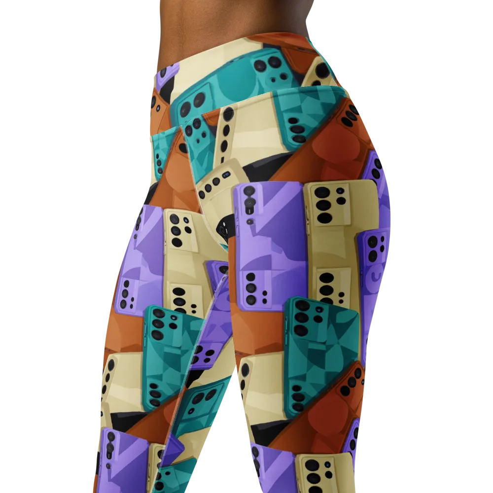 Color Call on Yoga Leggings — Left Front