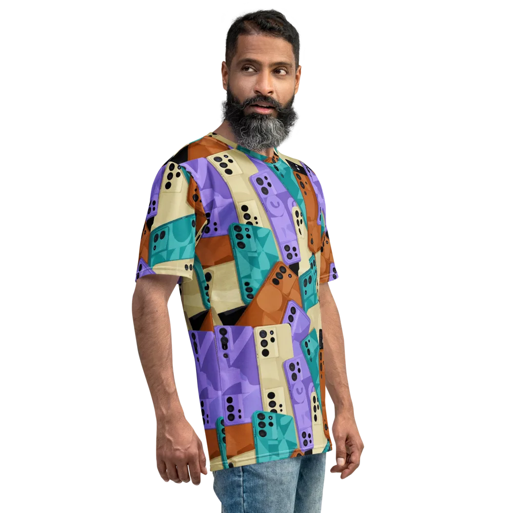 Color Call on Men's Crew Neck T-Shirt — Right