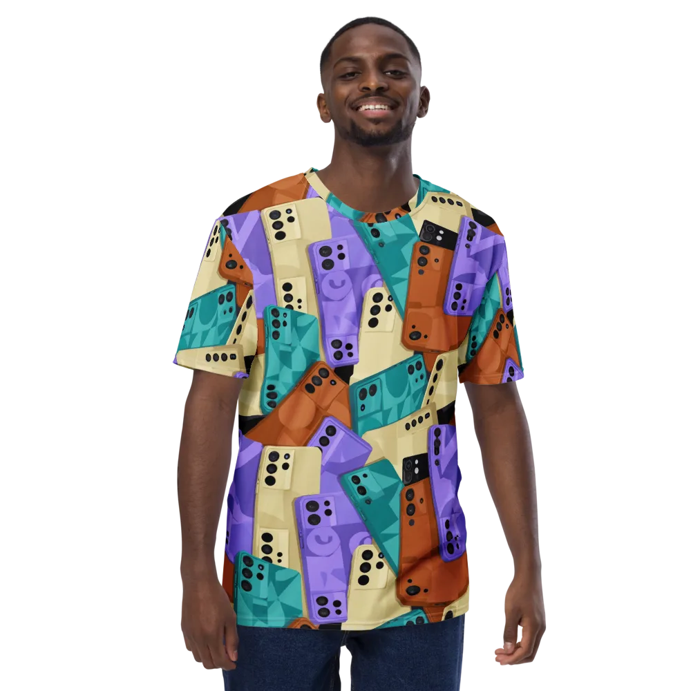 Color Call on Men's Crew Neck T-Shirt — Front