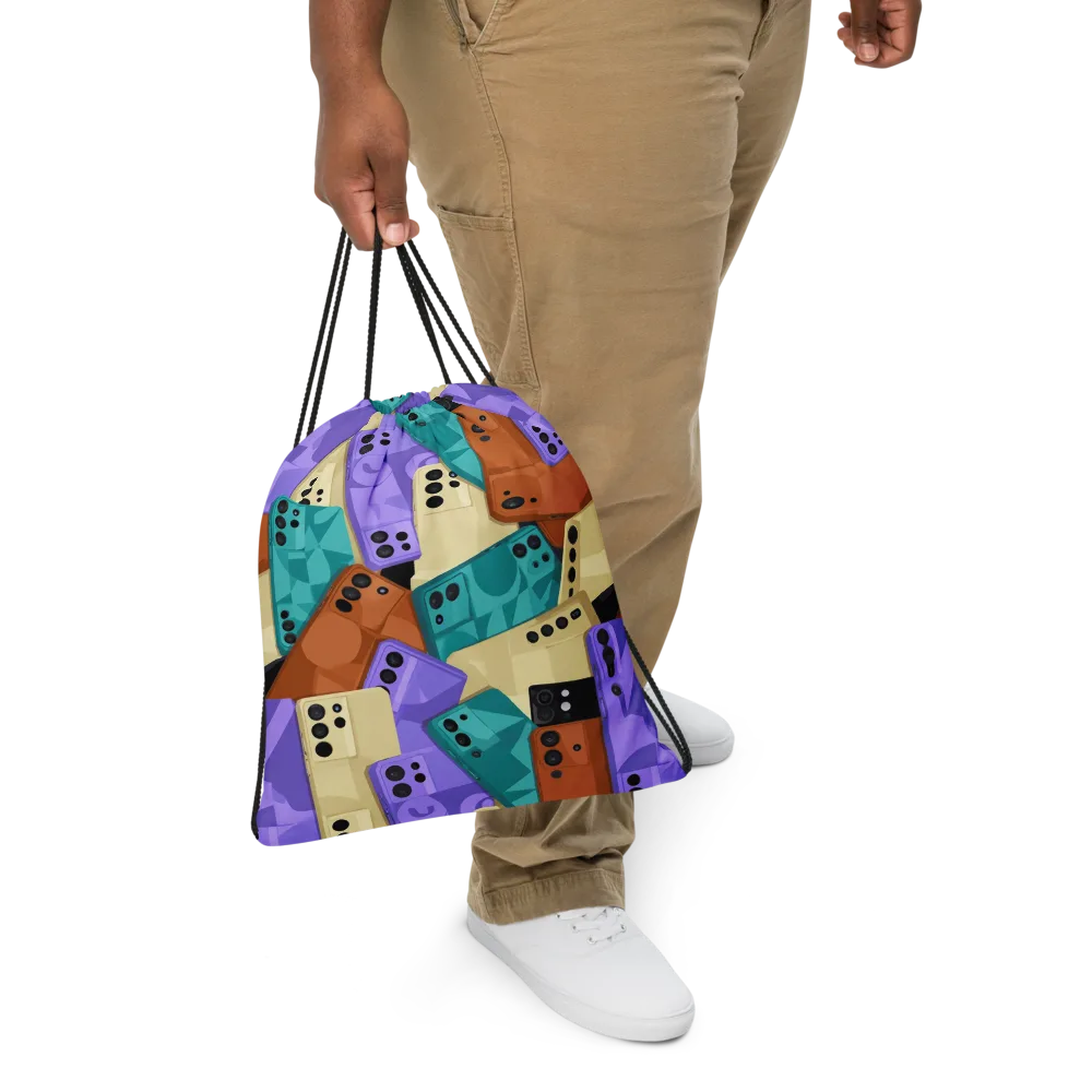 Color Call on Drawstring Bag — Front