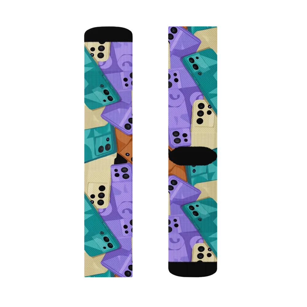 Color Call on Socks — Right Sock