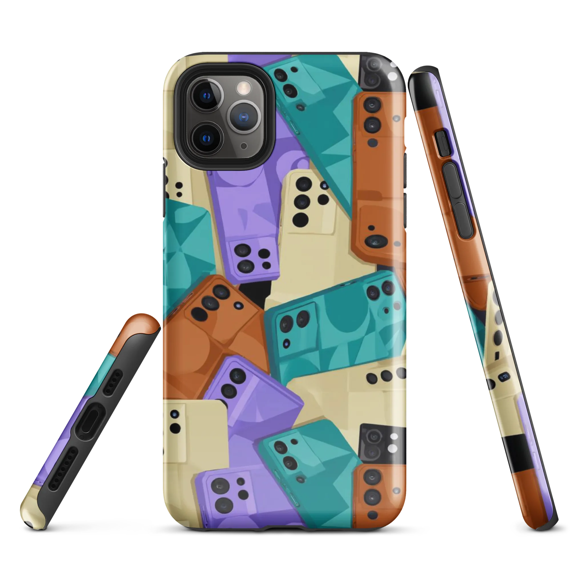 Color Call on Tough Case for iPhone® — Front