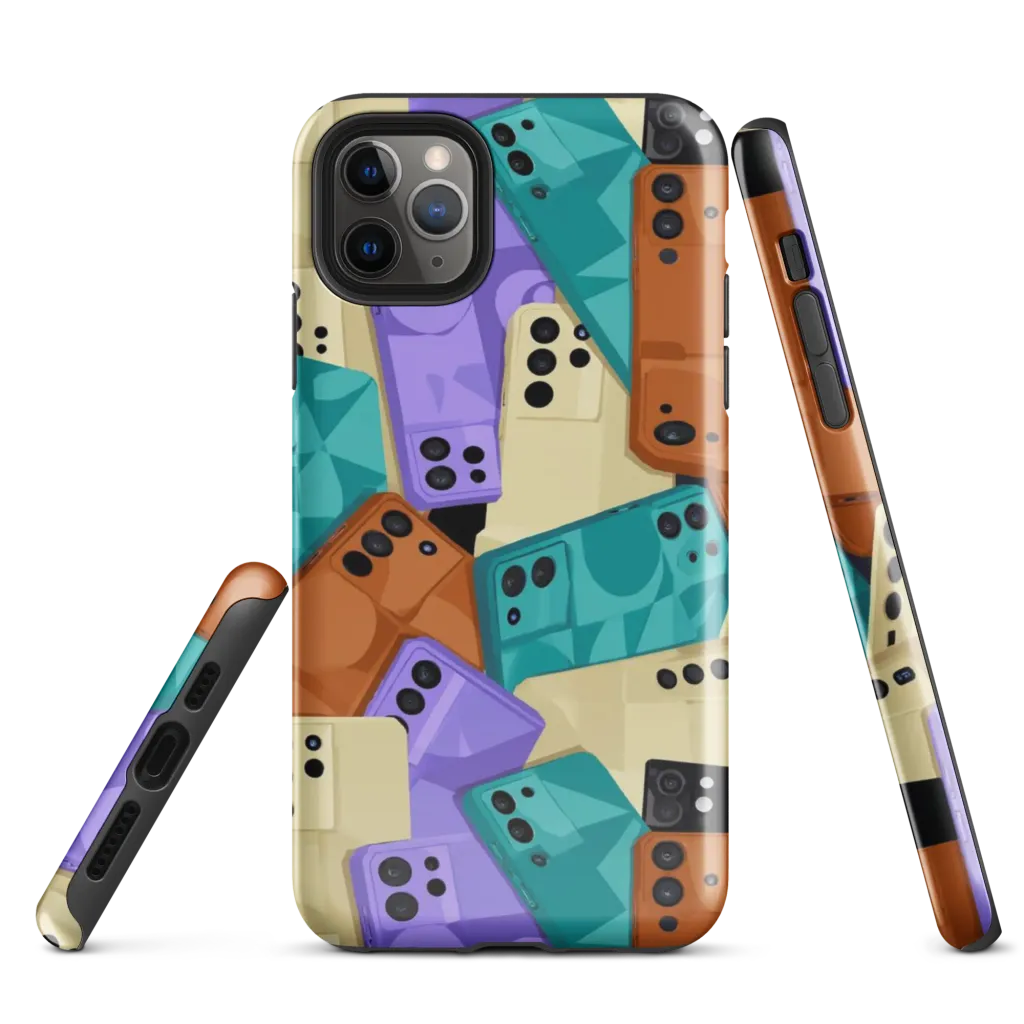 Color Call on Tough Case for iPhone® — Front