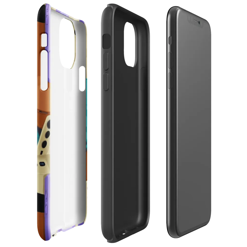 Color Call on Tough Case for iPhone® — Right
