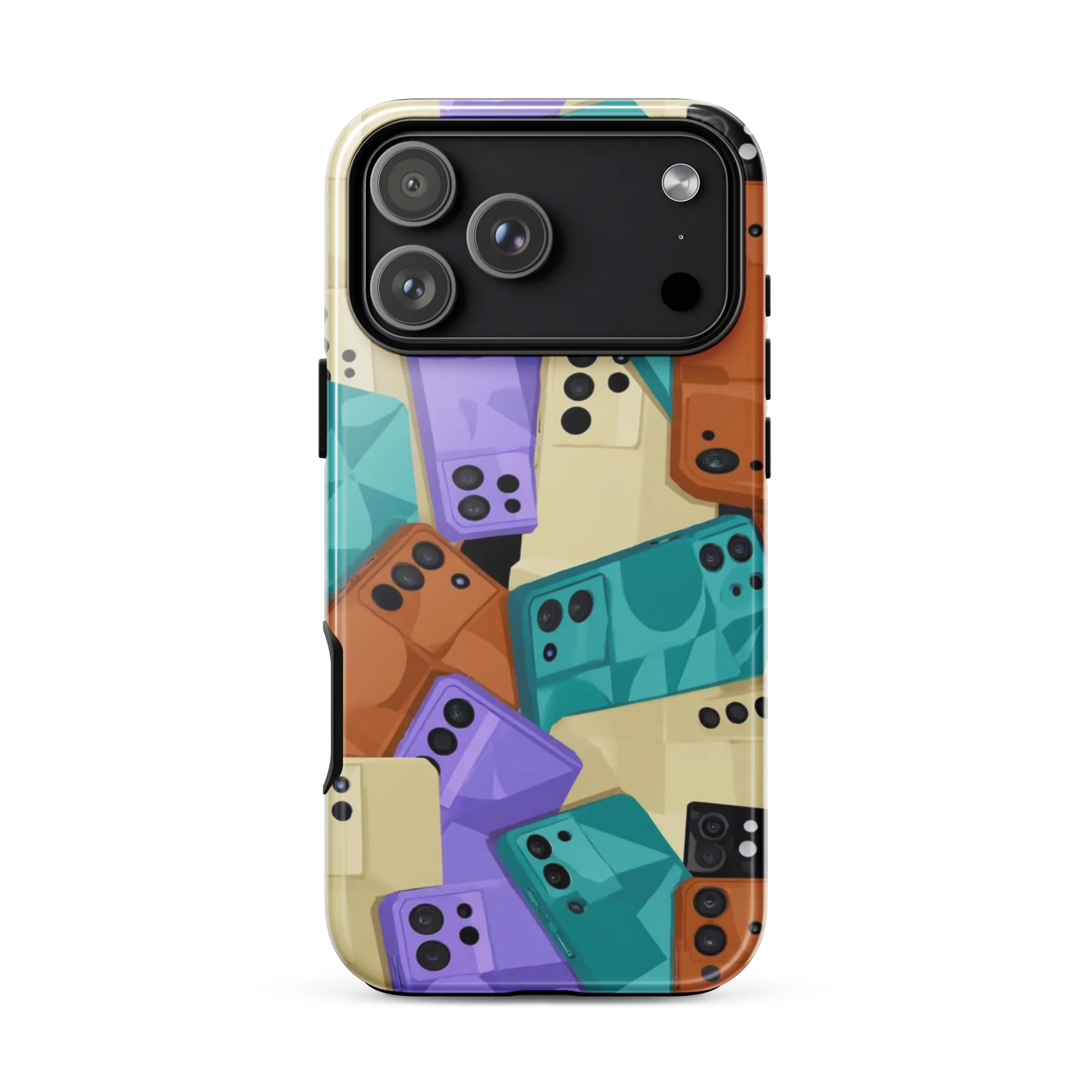 Color Call on Tough Case for iPhone® — Front