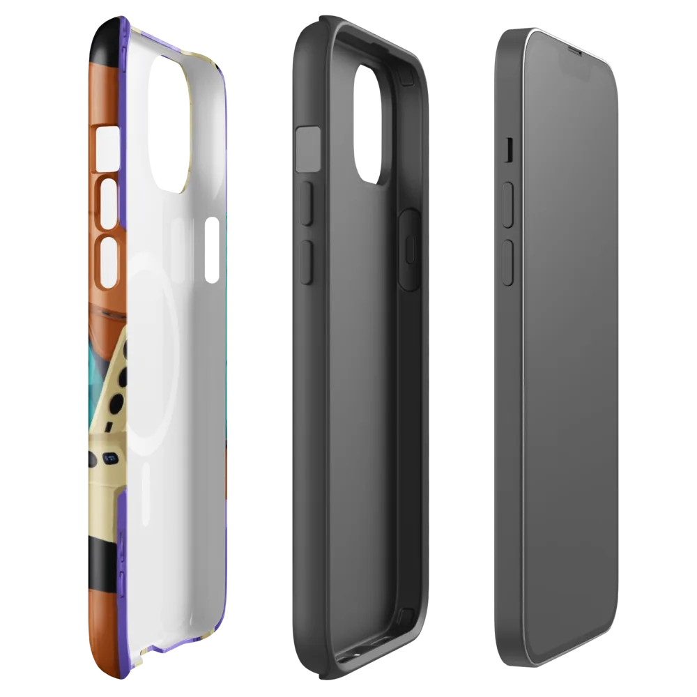 Color Call on MagSafe Tough Case for iPhone® — Front