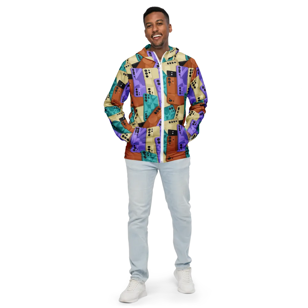 Color Call on Men's Windbreaker — Front