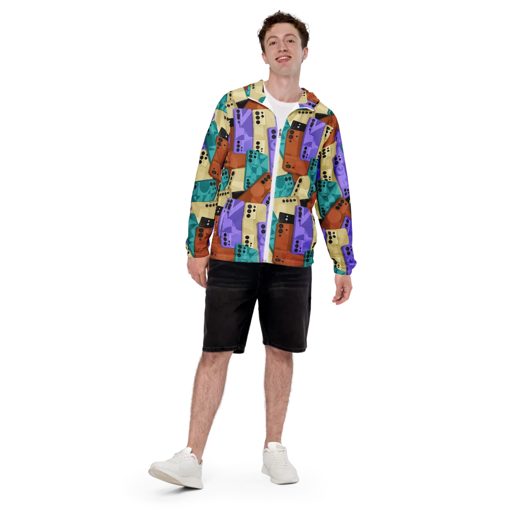 Color Call on Men's Windbreaker — Front