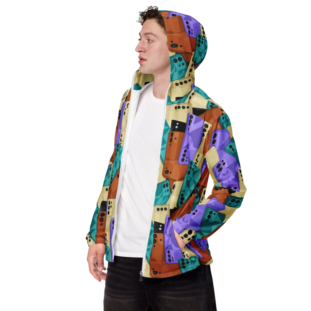 Color Call on Men's Windbreaker — Left Front