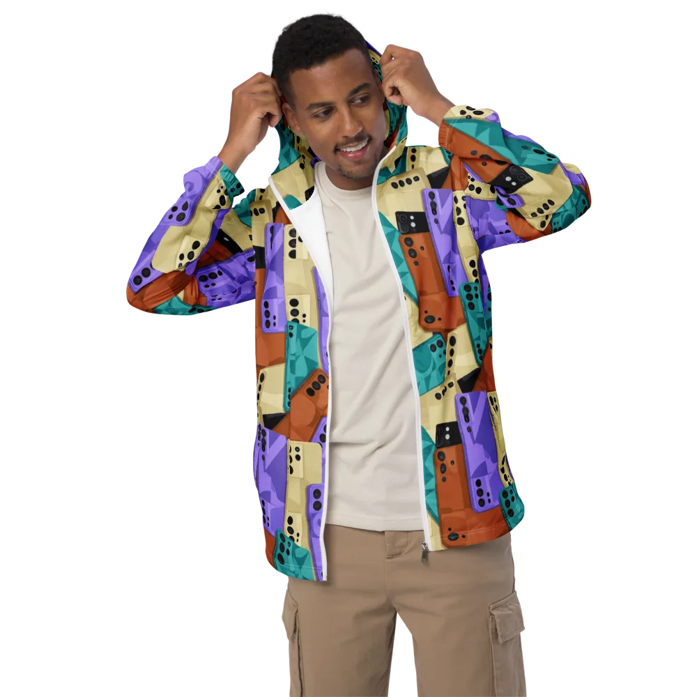 Color Call on Men's Windbreaker — Front