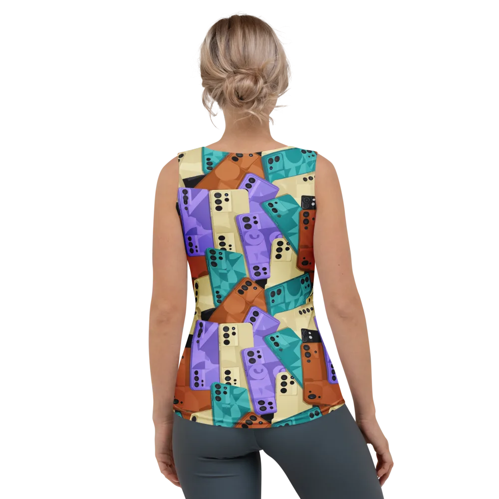 Color Call on Women's Tank Top — Back