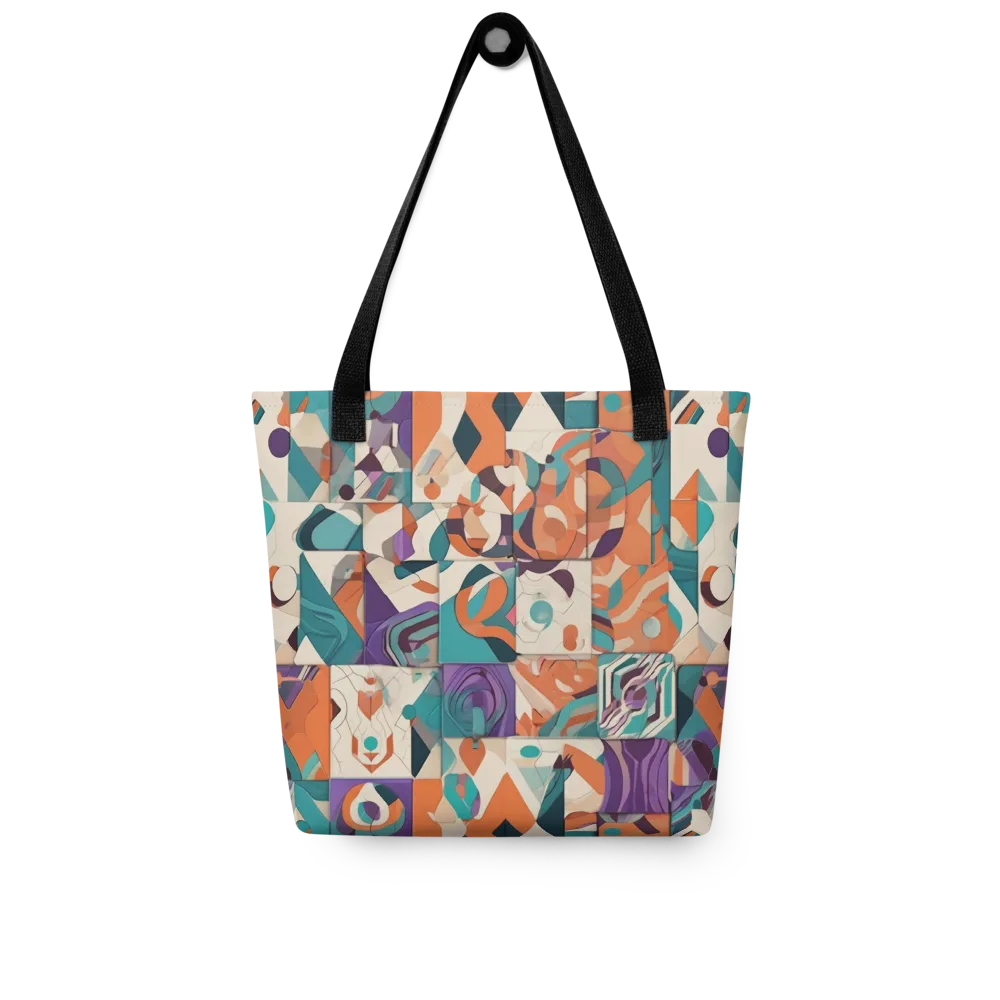 Chromatic Quilt on Tote Bag — Front
