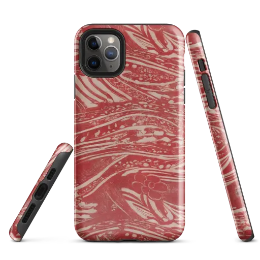 Marbled Bloom on a Tough Case for iPhone®