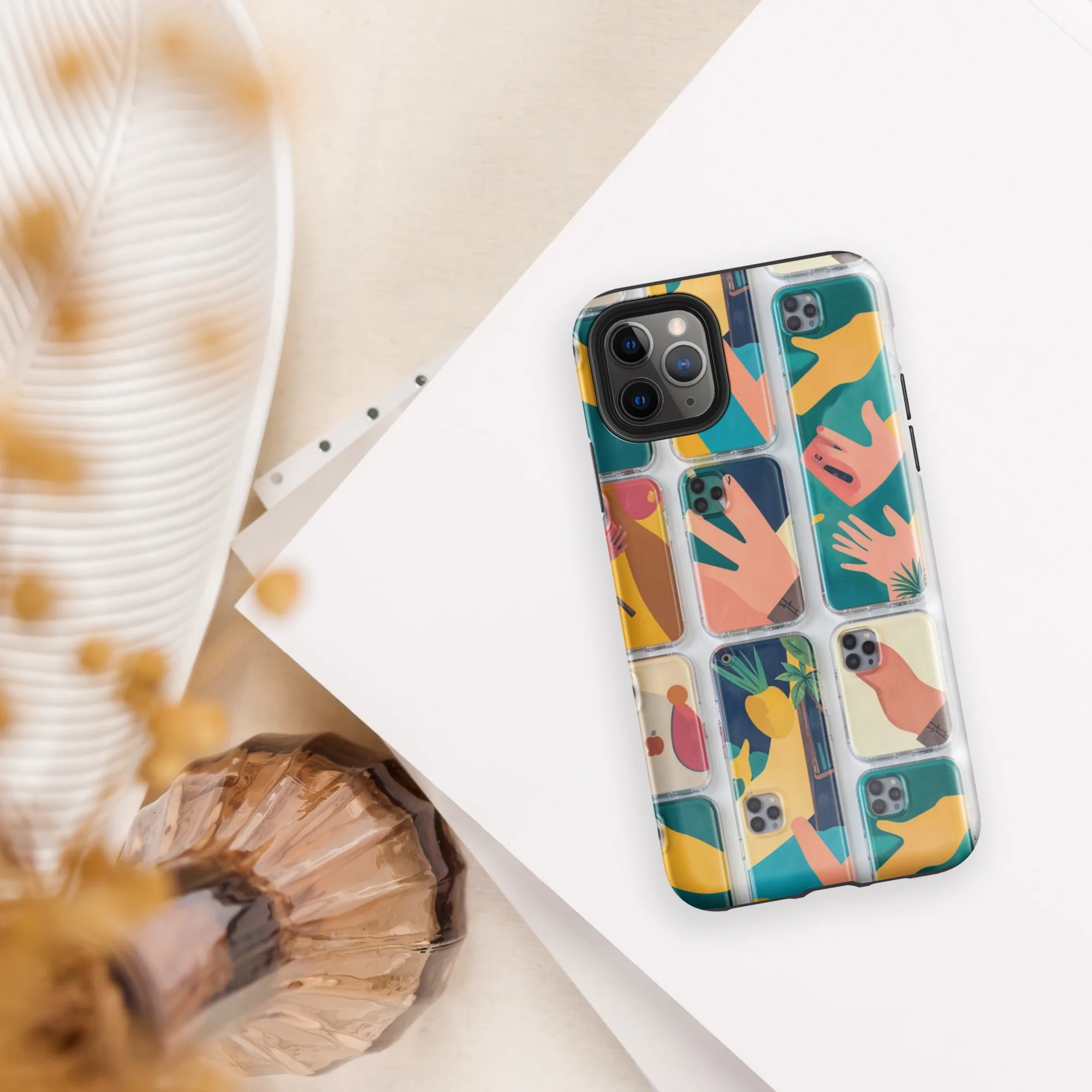 Palm Reader on Tough Case for iPhone® — Front